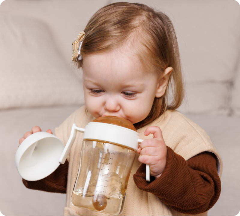 Sippy cups for your child's oral health